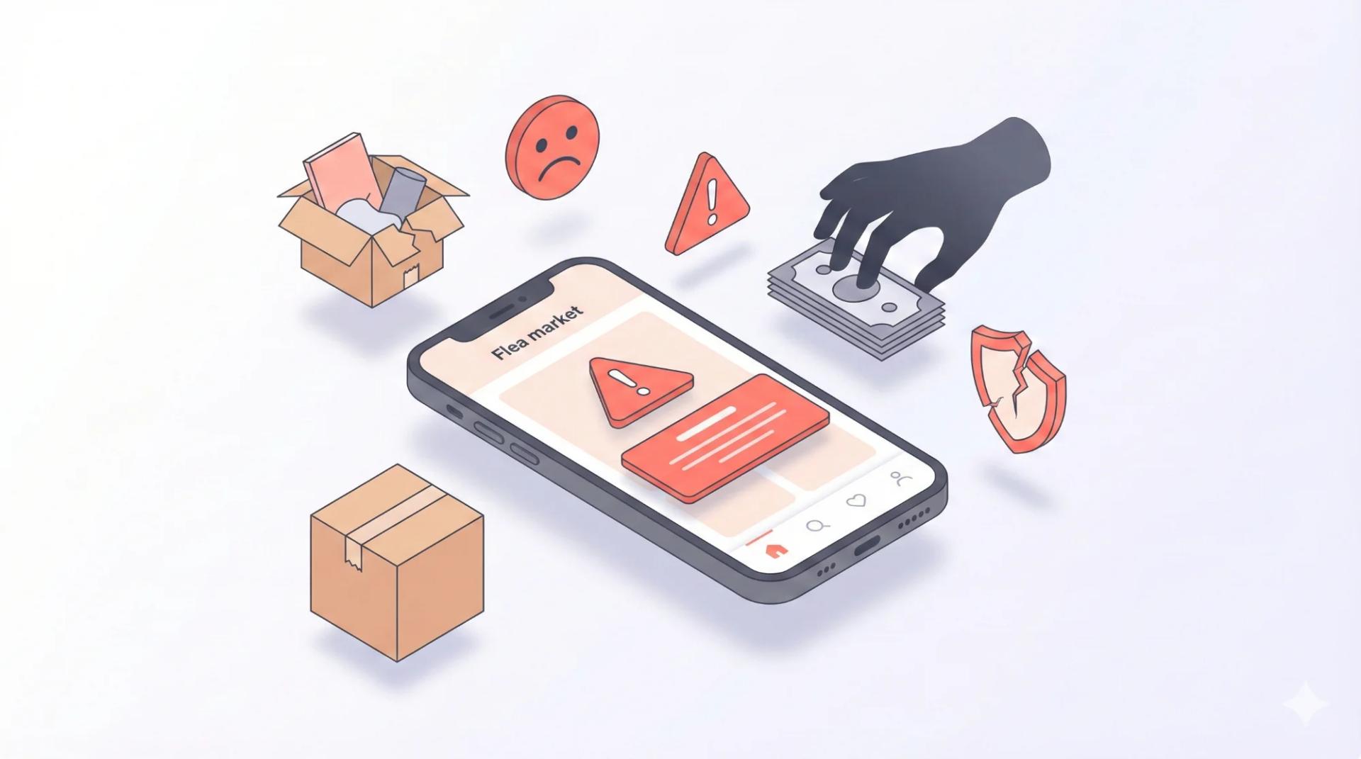 フリマアプリ詐欺の手口と対策