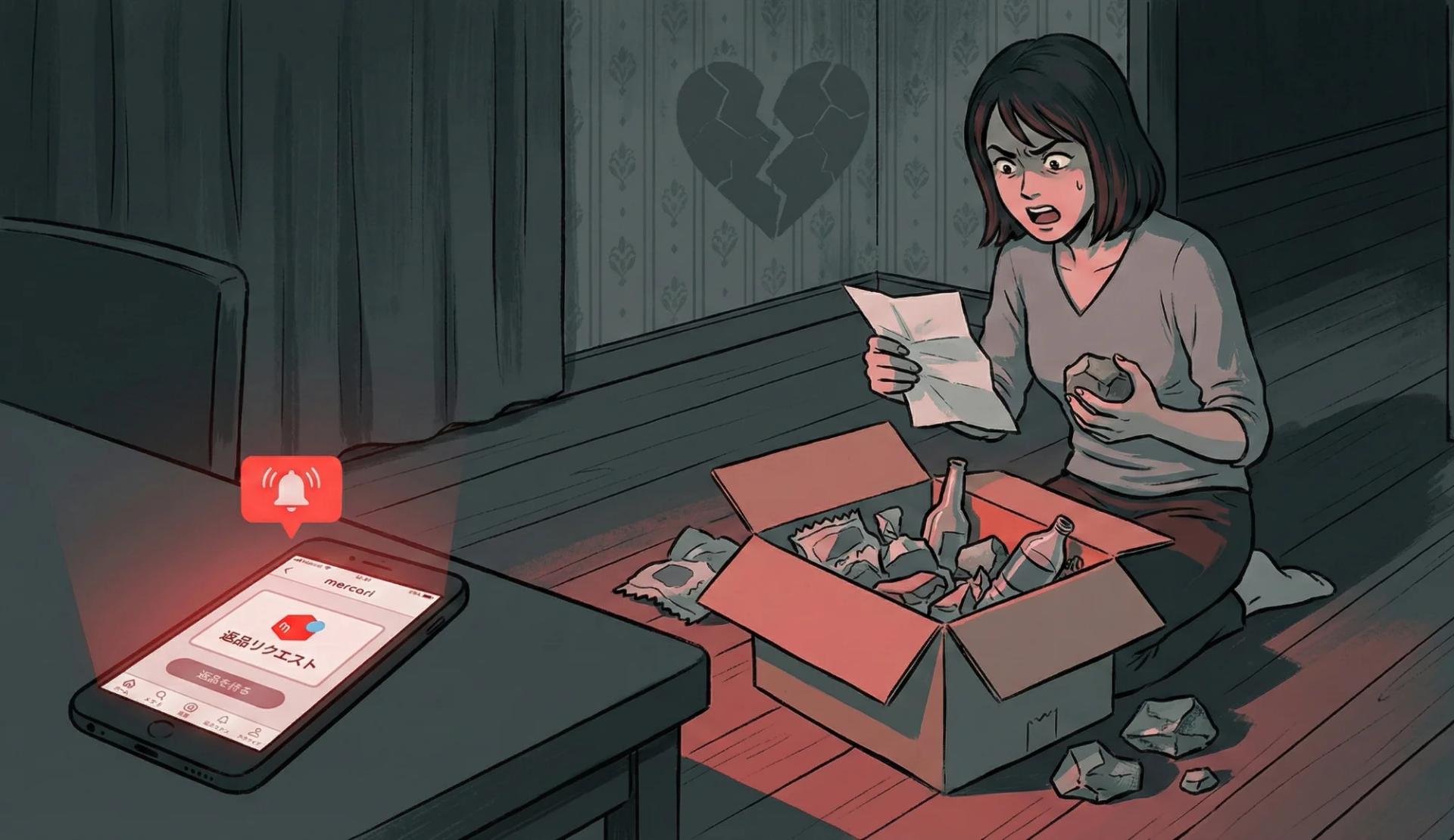 メルカリ返品すり替え詐欺の実態