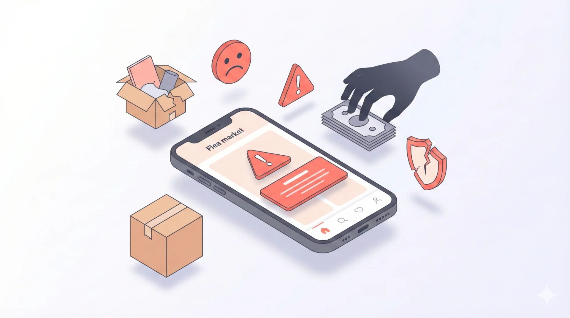 フリマアプリ詐欺の手口15選｜被害に遭わないための対策