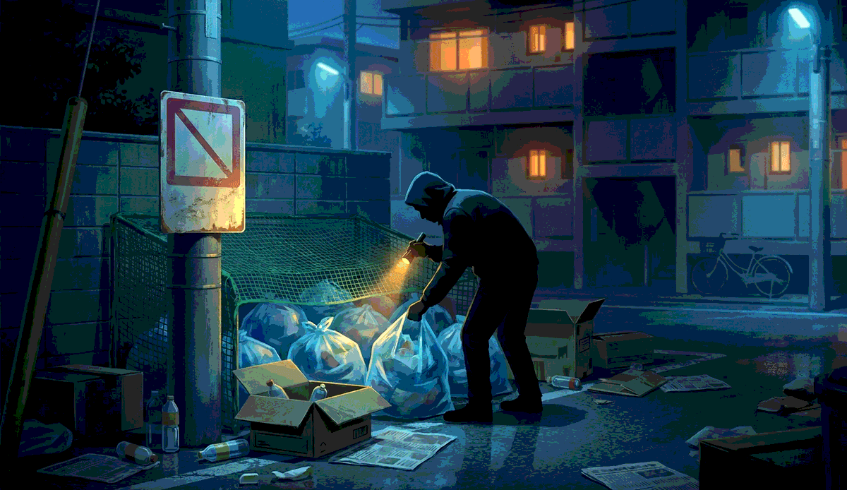 「不燃ゴミ漁り転売」が社会問題に｜ホームレスの空き缶拾いとの違いとは